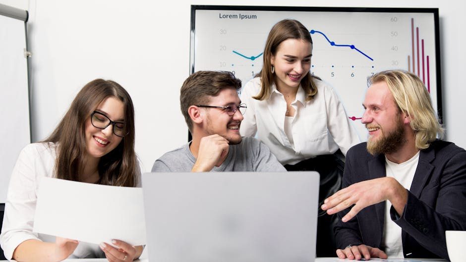 Projektansicht einer Inhaltsstruktur für ein Webprojekt